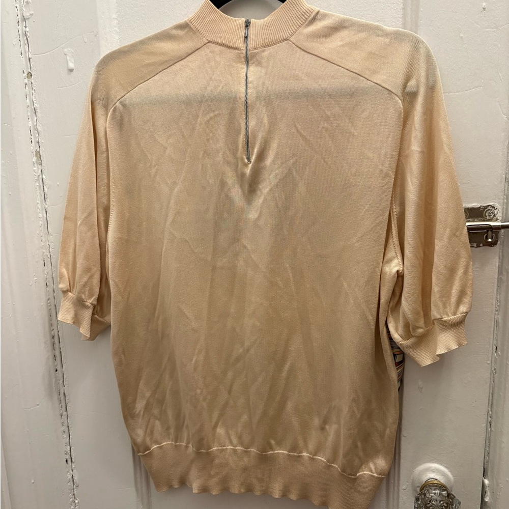 Vintage Hermes silk top - Picture 3 of 7